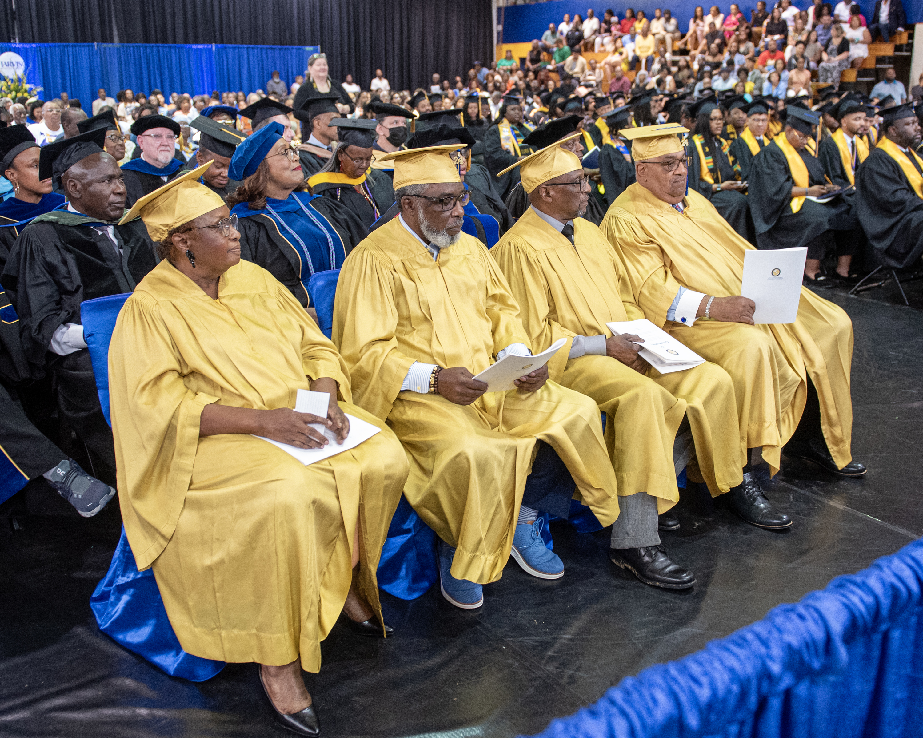 Golden Bulldogs, graduates from 1974, returned to celebrate their golden graduation anniversary.